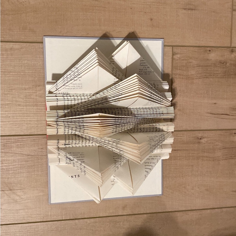 Folded Book for Decoration